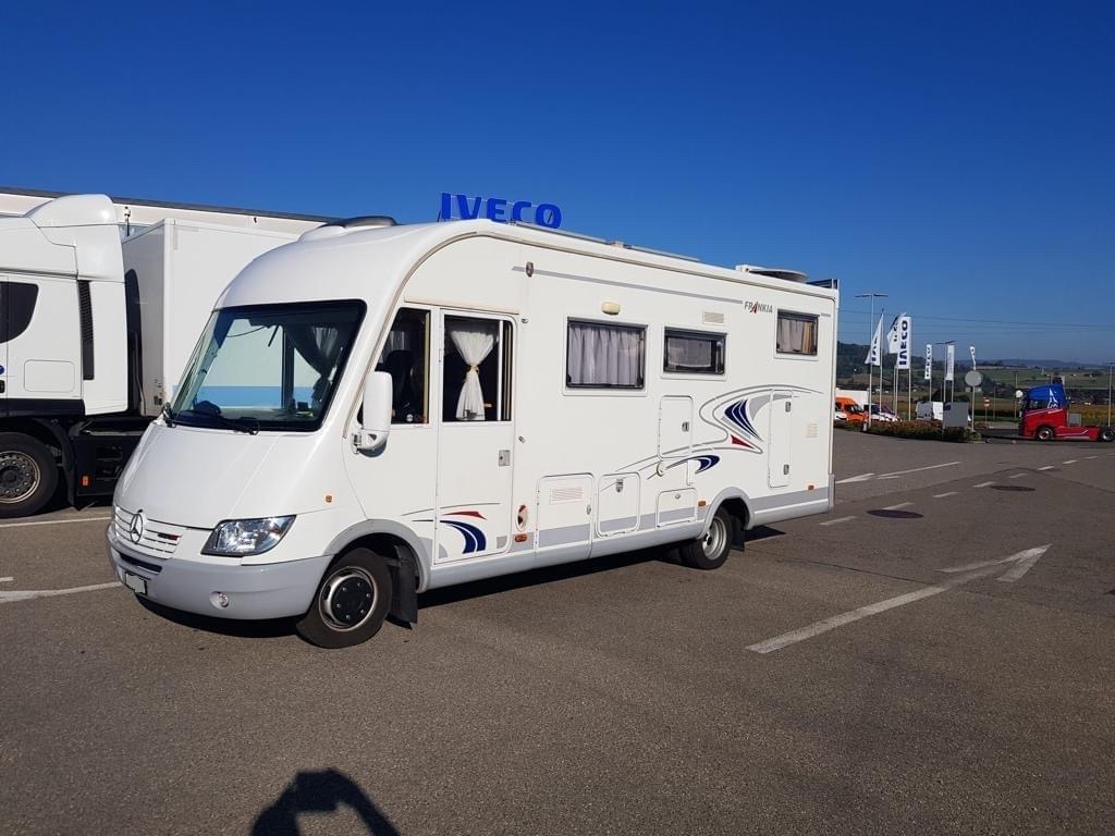 Camping-car FRANKIA Mercedes Sprinter (Intégré)