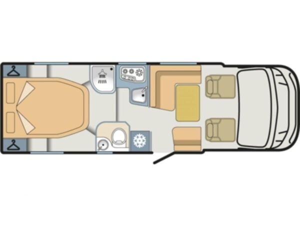 ADRIA CORAL S 690 SC 2015 FAIBLE KILOMÉTRAGE – Image 5